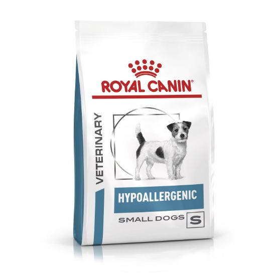 royal_canin hypoallergenic small dog volwassen hond overgevoeligheid voedingsstoffen hero packshot
