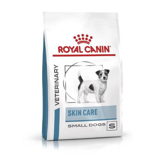 royal_canin skin care small dog volwassen hond vacht en huid hero packshot