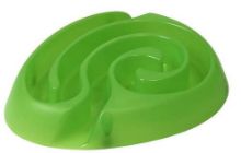 Afbeeldingen van BUSTER DogMaze Anti-schrok voederbak - Groen -10kg (mini)