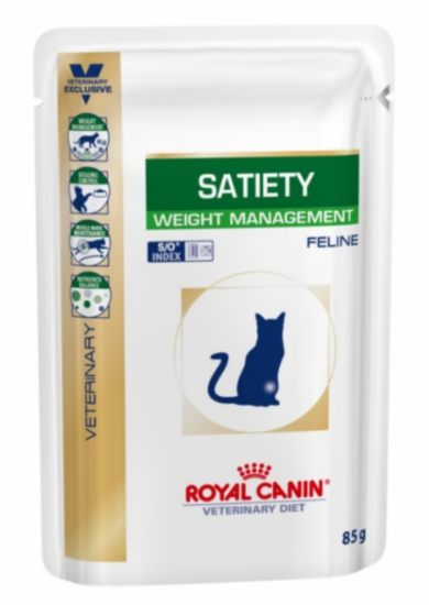 Afbeeldingen van Royal Canin Veterinary Satiety Weight Management natvoer kat