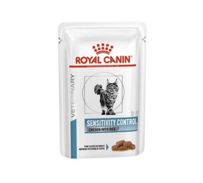 Afbeeldingen van Royal Canin Veterinary Sensitivity Control CAT - WET (12 x 85g) - Chicken