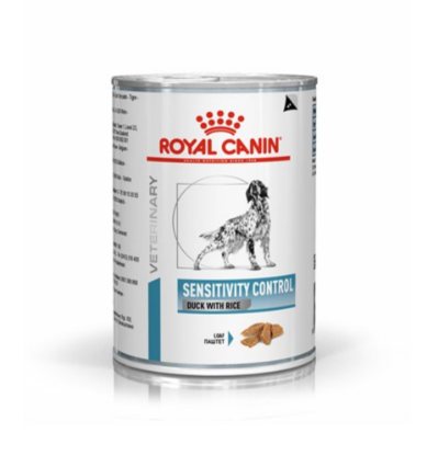 Afbeeldingen van Royal Canin Veterinary Sensitivity Control DUCK/RICE (12x420g) Hondenvoer 