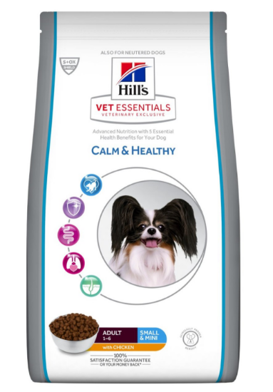 Afbeeldingen van Hill's Vet Essentials Calm & Healthy Adult Small & Mini hondenvoer