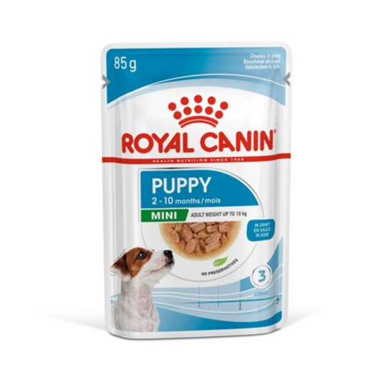 Afbeeldingen van Royal Canin Puppy Mini Wet (12x85g)