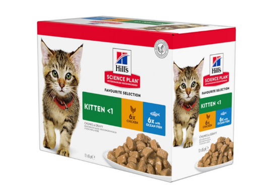 Afbeeldingen van Hill's Vet Essentials Kitten Growth maaltijdzakje met Kip