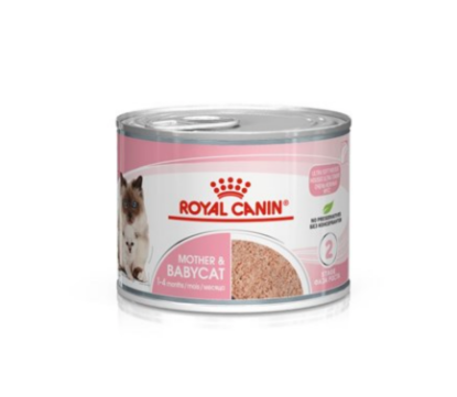 Afbeeldingen van Mother & Babycat Mousse (vanaf 1 tot 4 maanden) - 12 x 0,195 kg