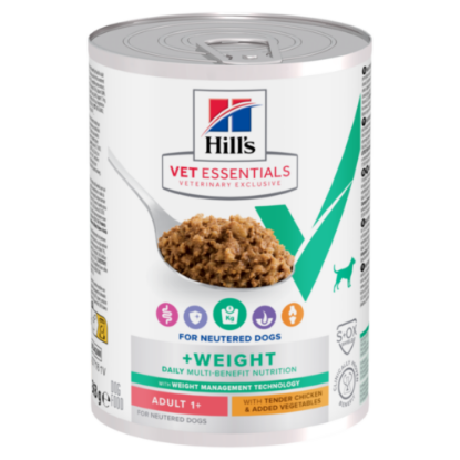 Afbeeldingen van Hill's VET ESSENTIALS Adult DOG - NATVOER blik Kip & Groenten (12x363g)