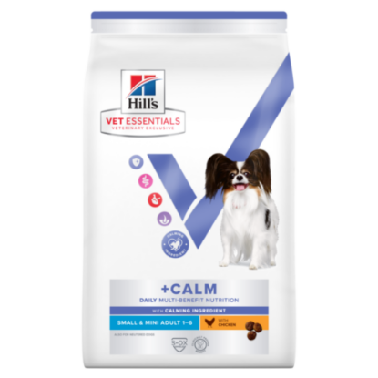 Afbeeldingen van Hill's VET ESSENTIALS MULTI-BENEFIT + CALM Adult Small & Mini zakken DROOGVOER