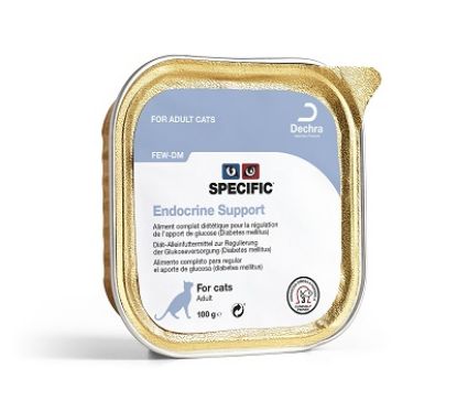 Afbeeldingen van Specific FEW-DM Endocrine Support CAT - WET (7x100g)