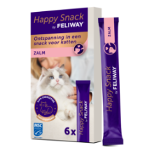 Afbeeldingen van Feliway Happy Snack zalm (6x15g)