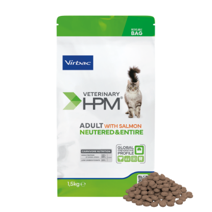 Afbeeldingen van Virbac Adult Salmon Neutered and Entire CAT - DRY