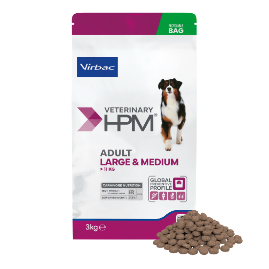 Afbeeldingen van Virbac Adult Dog Large and Medium - DRY