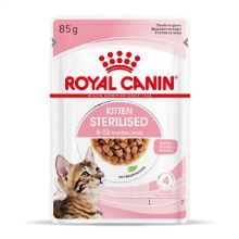 Afbeeldingen van Royal Canin Cat Kitten Sterilised Gravy Wet 12 X 85g