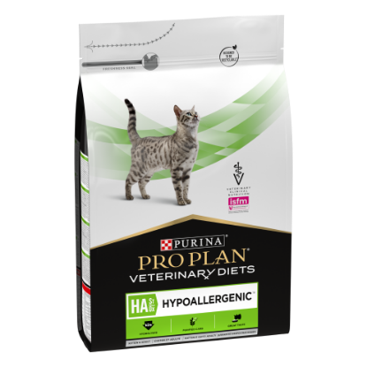 Afbeeldingen van Purina PRO PLAN Veterinary Diets - PPVD Feline HA Hypoallergenic St/Ox - DRY
