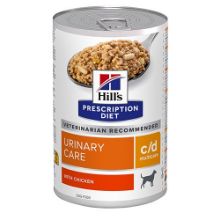 Afbeeldingen van Hills Prescription Diet C/D Multicare Urinary Care DOG - Groot blik (12x370g)