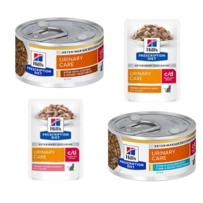 Afbeeldingen van Hills Prescription Diet c/d Urinary Multicare STRESS CAT - NATVOER