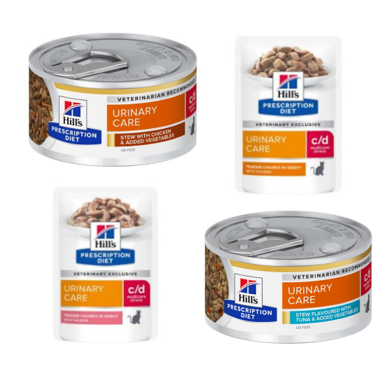 Afbeeldingen van Hills Prescription Diet c/d Urinary Multicare STRESS CAT - NATVOER