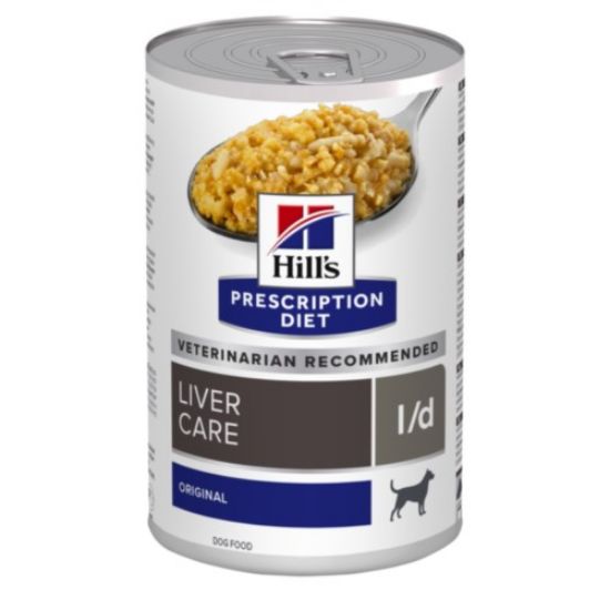 Afbeeldingen van Hills Prescription Diet l/d Liver Care DOG - NATVOER