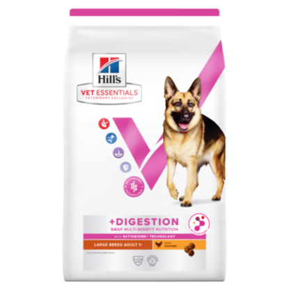 Afbeeldingen van Hills Vet Essentials Multi-benefit + digestion  Adult 1+ LARGE BREED DOG - DRY
