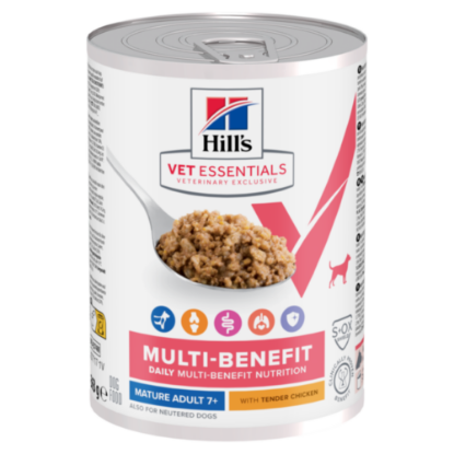 Afbeeldingen van Hills Vet Essentials Multi-benefit Mature Adult 7+ DOG - NATVOER
