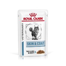 Afbeeldingen van Royal Canin Veterinary Skin & Coat (natvoer) Kat 12 x 85 g